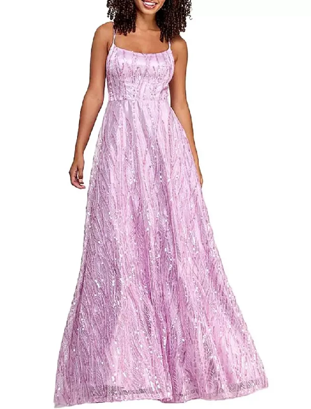 Earthy Tones 11 - city studio purple glitter ball gown