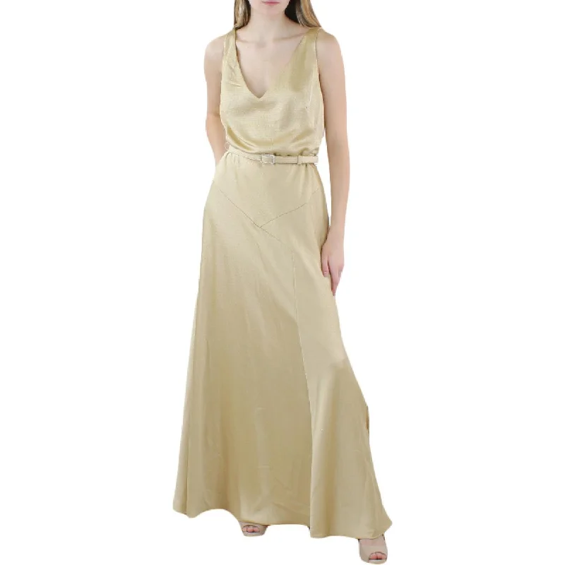 Special Offer For You Lauren Ralph Lauren Womens Sleeveless Maxi Evening Dress