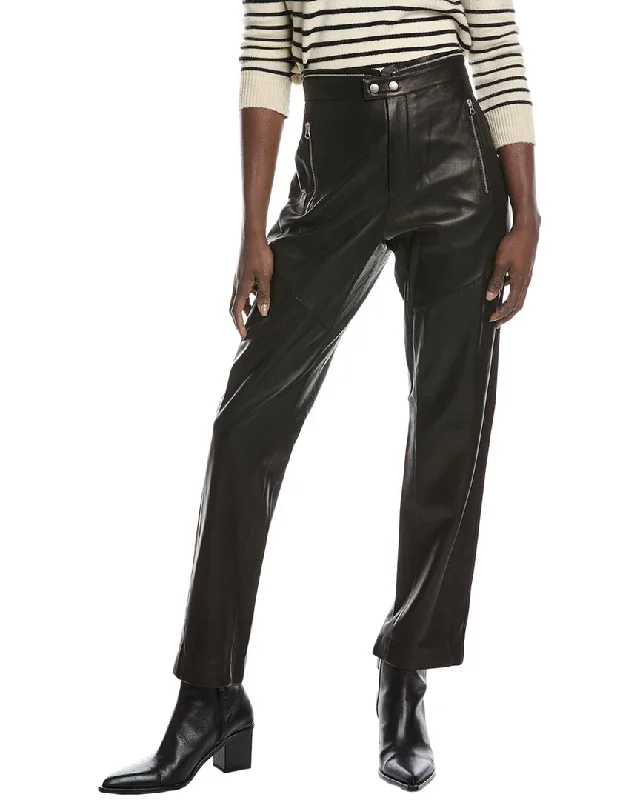 Everyday Wear rag & bone Sedona Leather Moto Pant