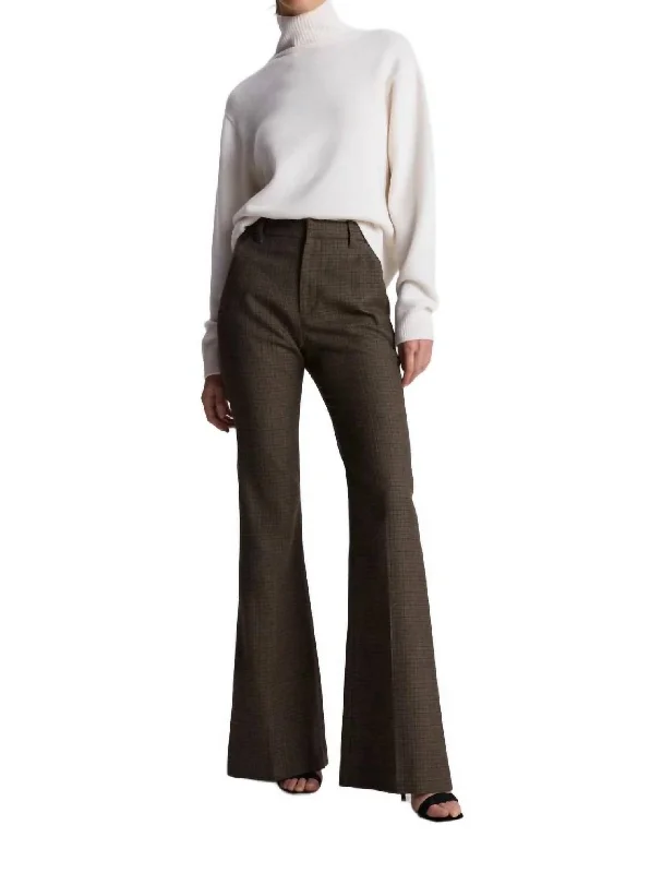 Evening Looks Maizie Pant In Tan/olive