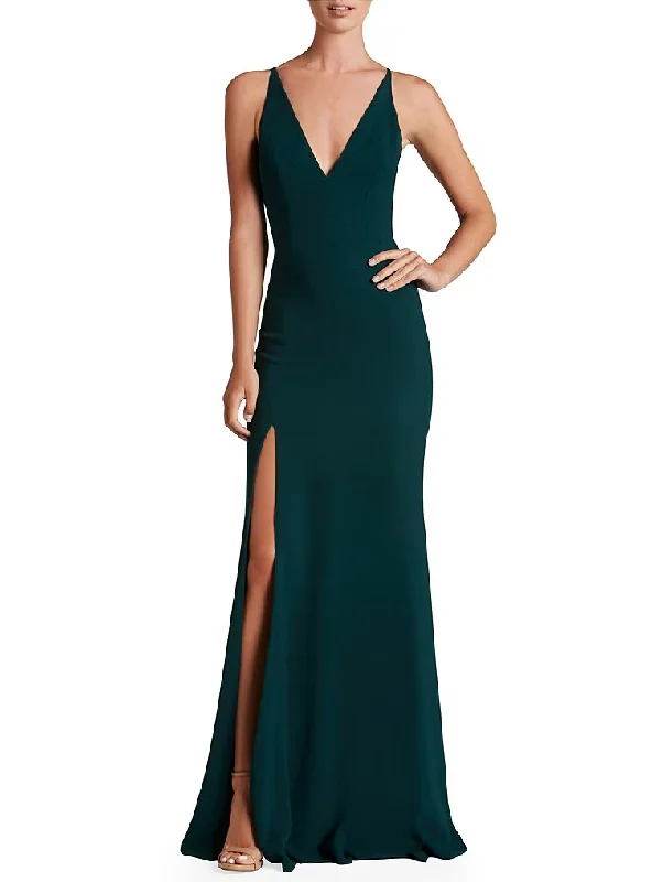 Seasonal Trend XS - dress the population teal fitted gown