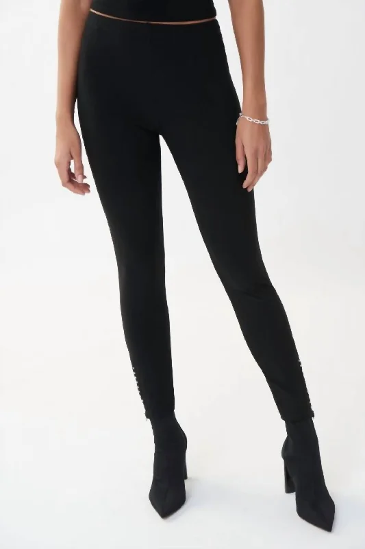 Effortless Style Pant In Black