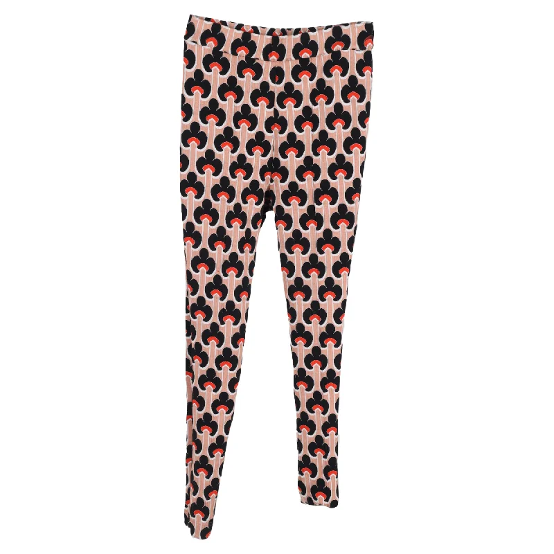 Buy More, Save More Marni Jacquard-Knit Printed Leggings in Multicolor Cotton