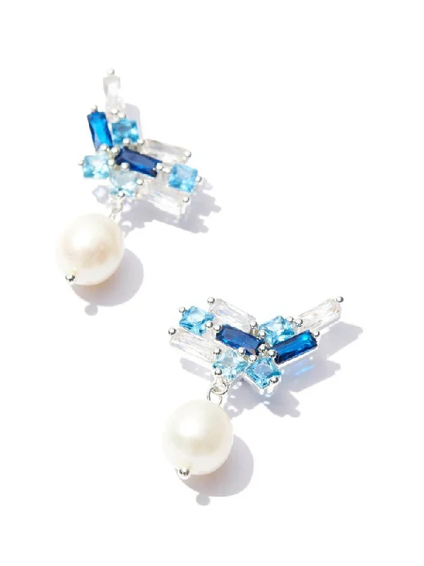 Feminine Grace Essex Sky Blue Earrings