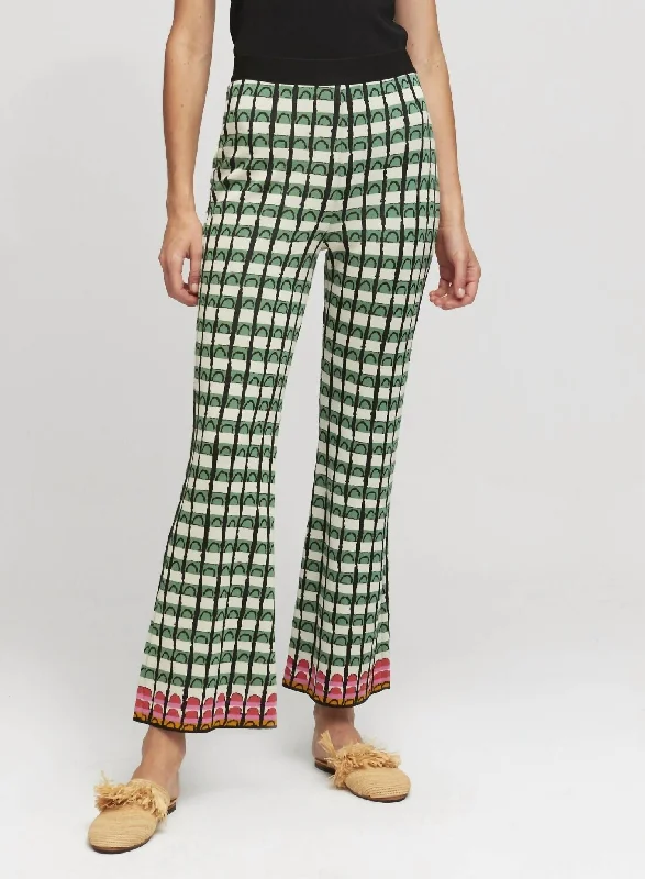 Comfort Meets Fashion Lindi Pant In Green