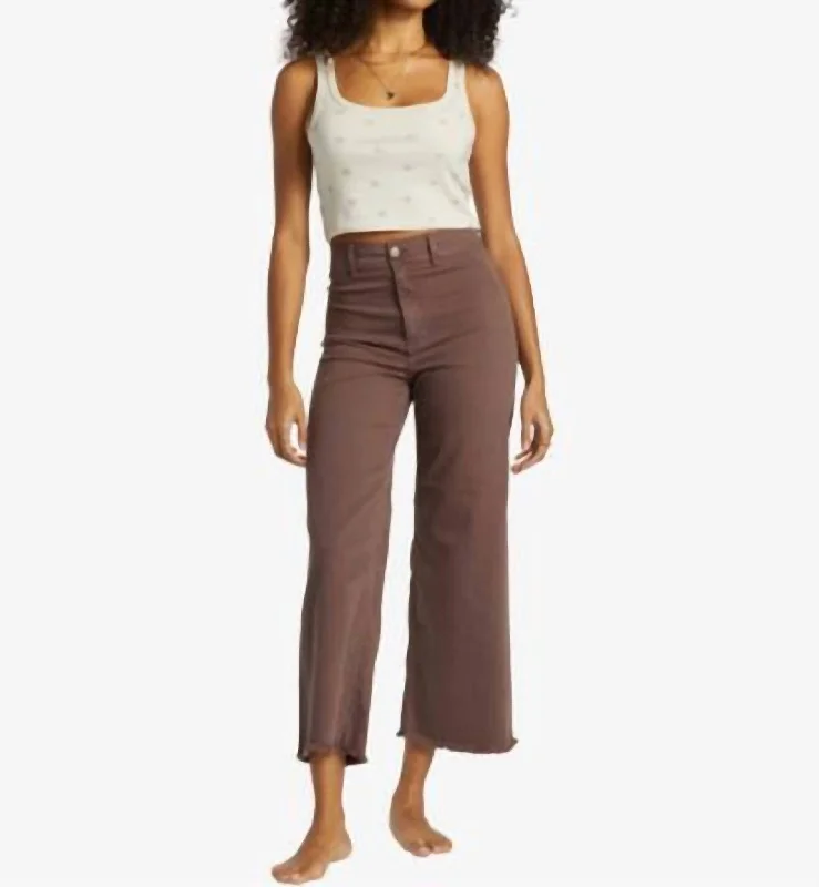 Artful Design Free Fall Wide Legs Pant In Kona