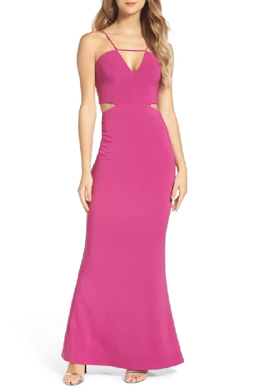 Romantic Detailing 8 - maria bianca nero hot pink cutout gown