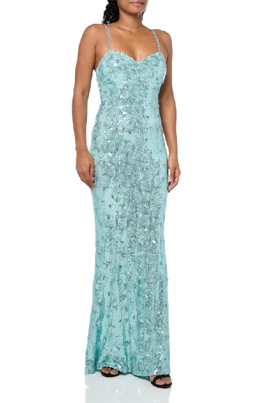 Grab Romantic Date - Night Styles Now 3 - speechless seafoam green sequin gown