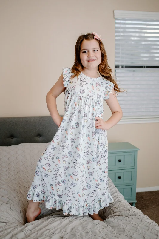 Fashion Forward, Function First EASTER BUNNY NIGHTGOWN NIGHTGOWN