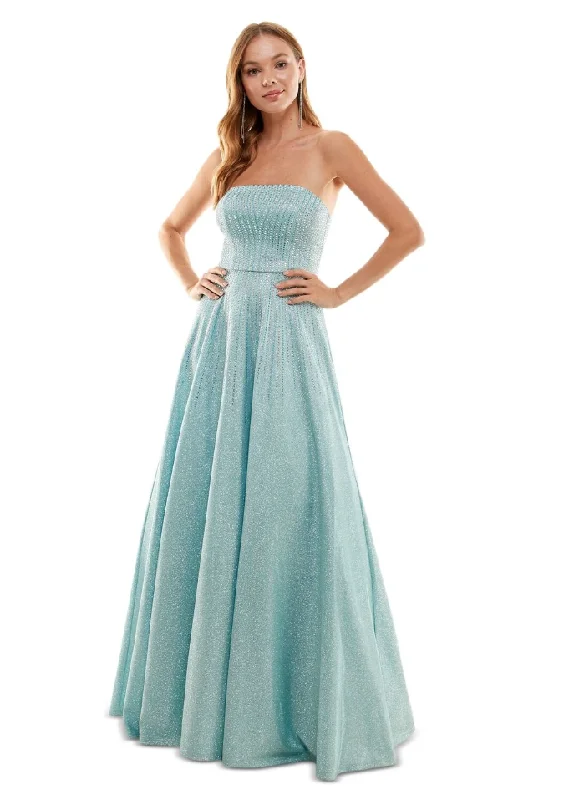 Father's Day Deals 7 - say yes to the prom light blue embellished ball gown