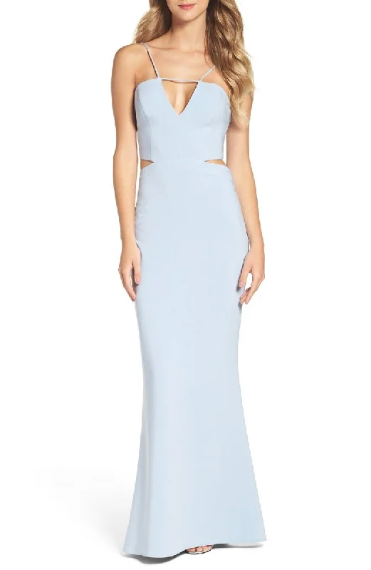 Graceful Drape 10 - maria bianca nero blue cutout gown