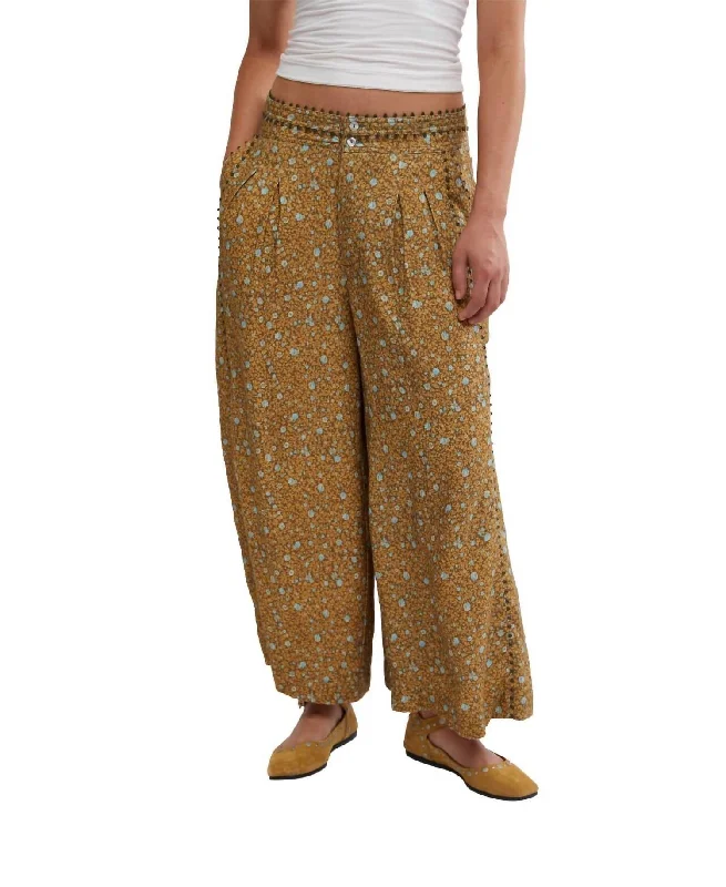 Fashionista Favorites Bali Guinevere Trouser In Green Combo