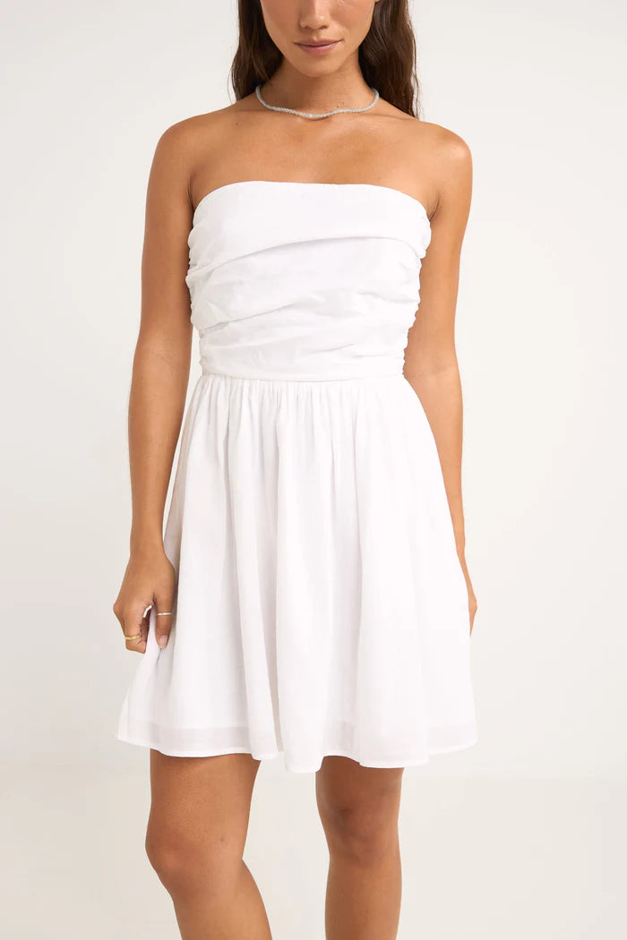 Additional Time-Limited Offers Rhythm Mila Mini Dress - WHITE