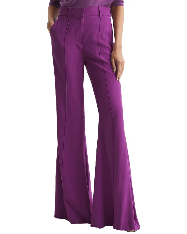 Elegant Simplicity Wardrobe Reiss Gabi Fluid Flare Trouser