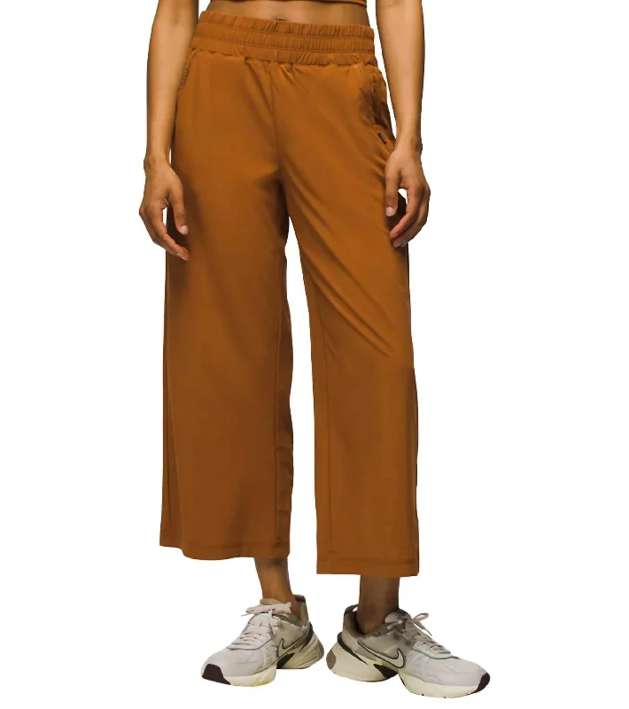 Trendy Street Style Clothing Women's Railay Wide Leg Pant In Clay