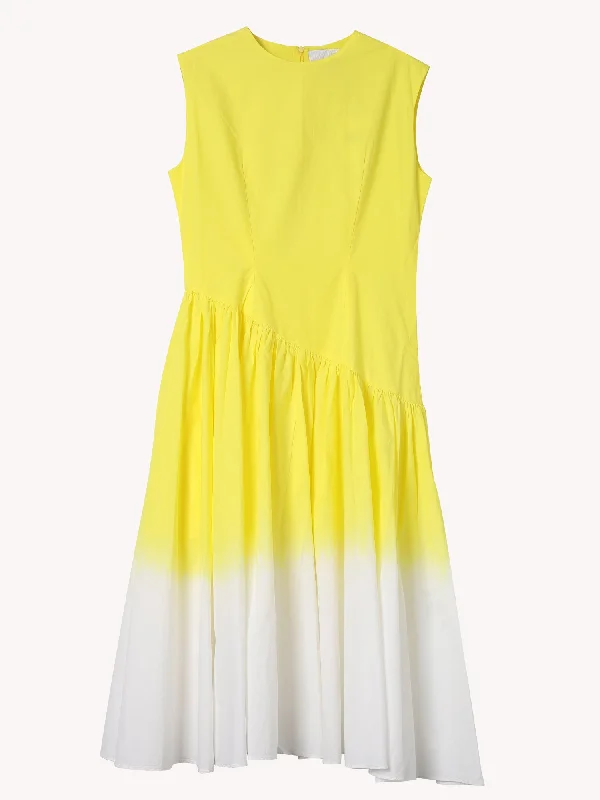 Celebrate With Big Savings DIP DYED SLEEVELESS DRESS