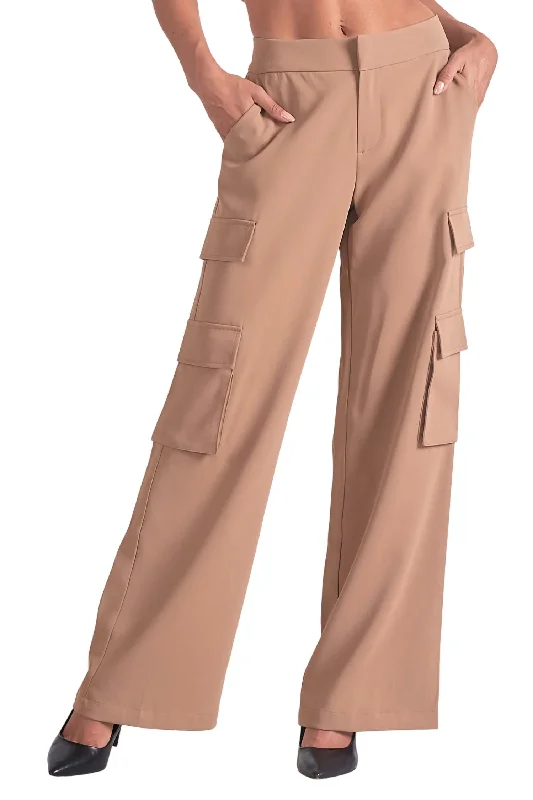 Seasonal Trends Raja Pants In Tan