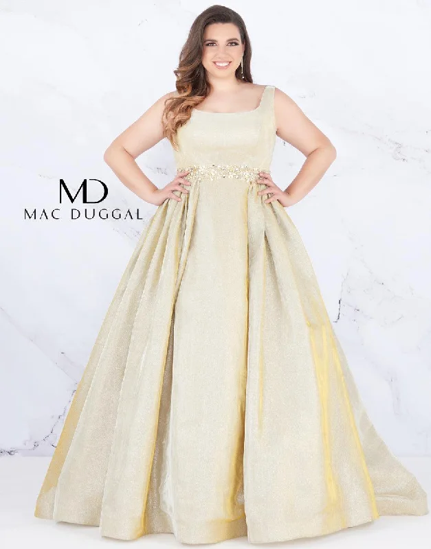 Snag Fabulous Fashion Bargains Mac Duggal Plus Size Long Prom Dress