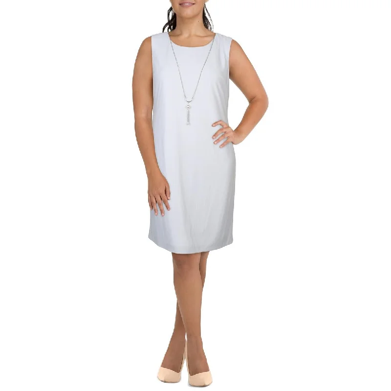 Embrace New Fashion R&M Richards Womens Sleeveless Knee-Length Shift Dress