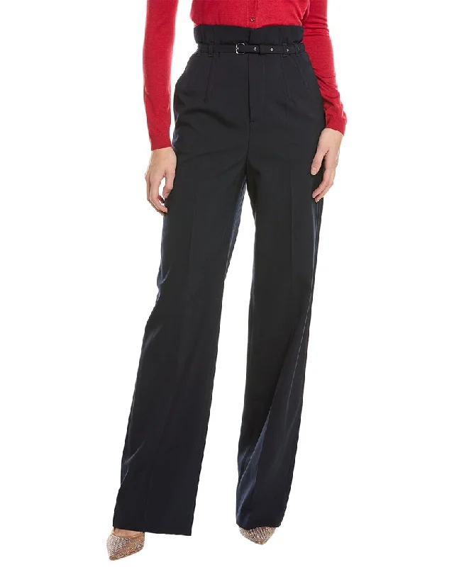 Sophisticated Cut RED Valentino Wool-Blend Pant