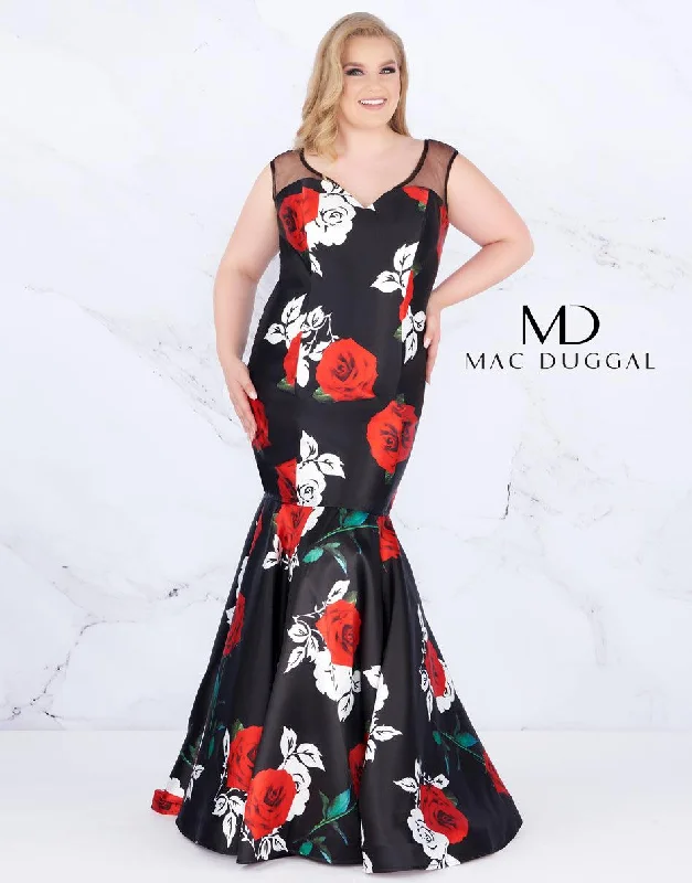 Unleash Your Style Mac Duggal Long Prom Dress Plus Size