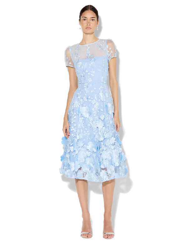 Relaxed Style Reece Sky Blue Embroidered Dress