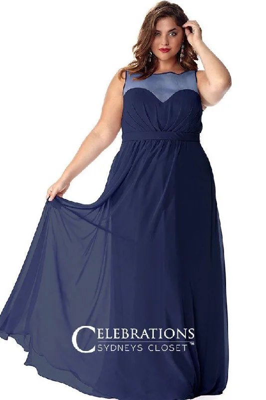 Unleash Your Trendy Side Sydneys Closet Long Plus Size Prom Dress