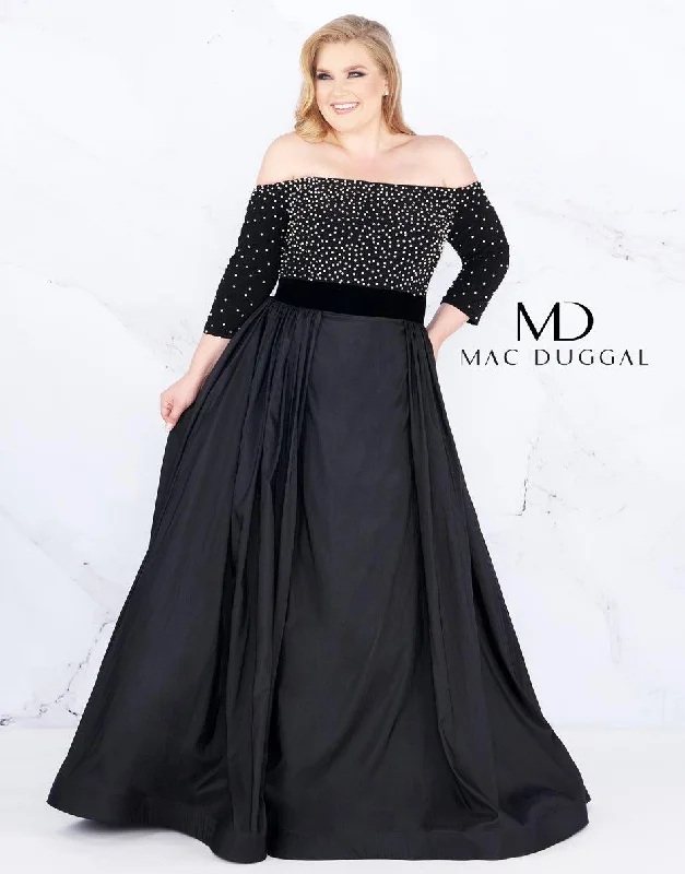 Unbeatable Deals Mac Duggal Prom Plus Size Dress Long