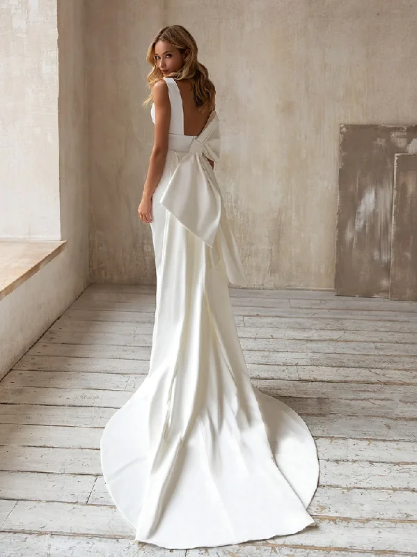 Must-Have Styles 4 - ssb white fitted gown with bow