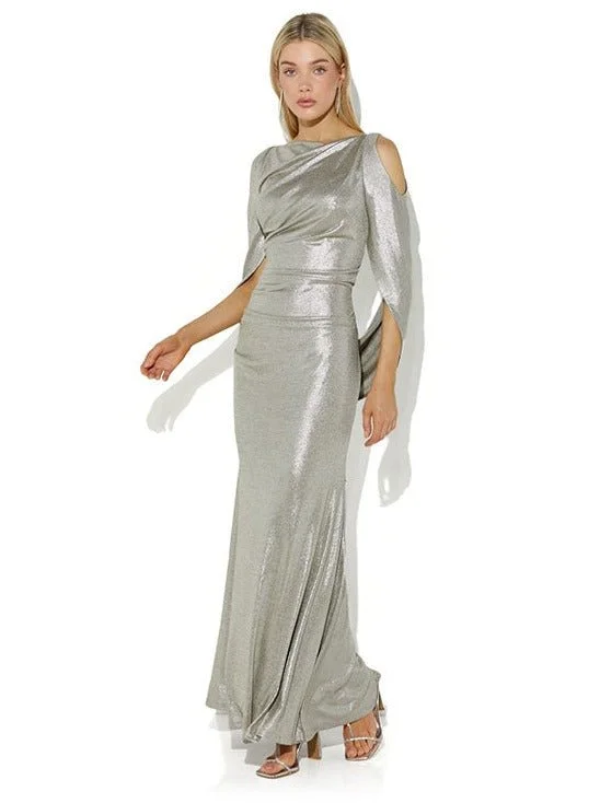 Graceful Fashion Lana Mink Metallic Gown