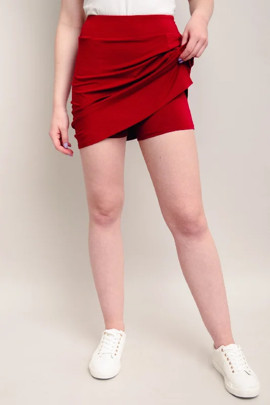 Limited Edition Melly Skort, Lipstick, Bamboo