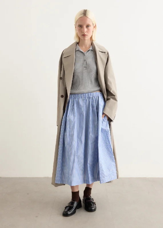 Flash Sale Starts Poplin Skirt