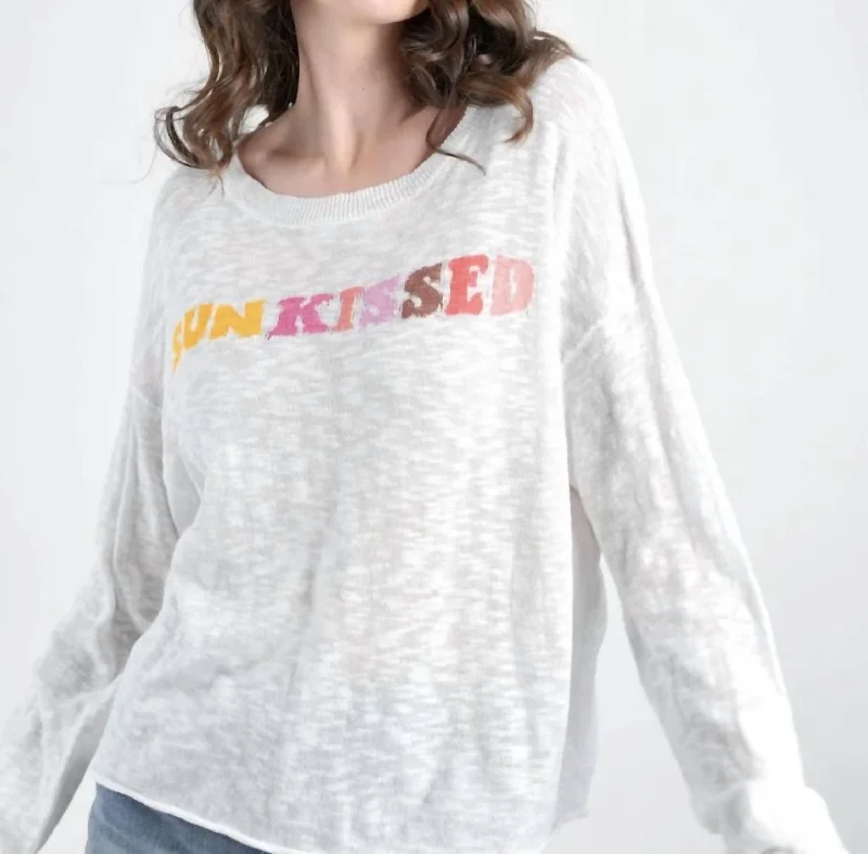 Casual Chic Sunkissed Sweater In Mango