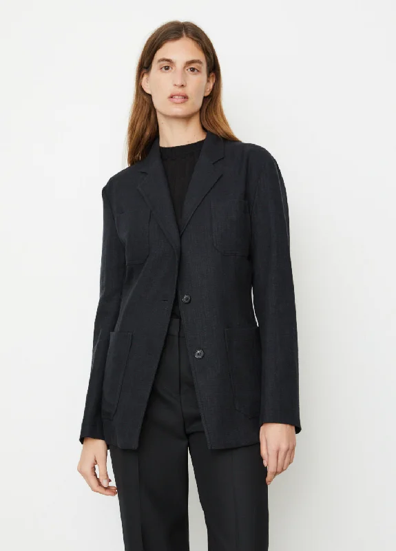 Everyday Fashion Slim Viscose Linen Blazer