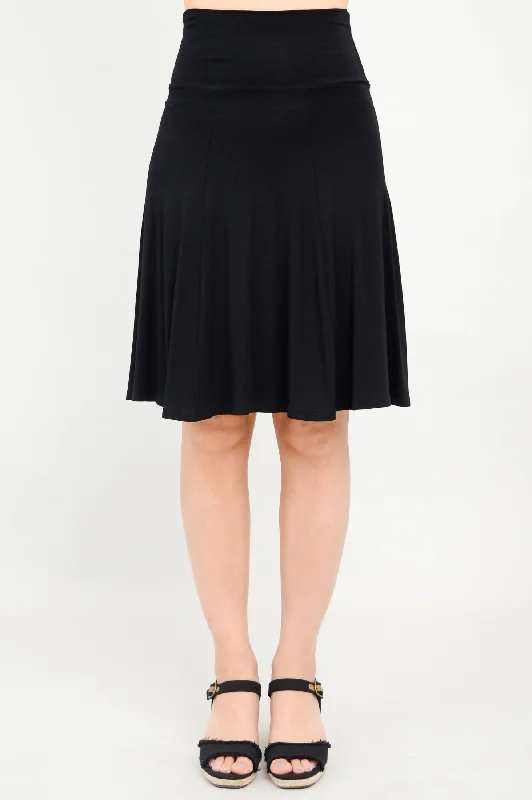 Crazy Price Slashing Aly Skirt, Black, Bamboo