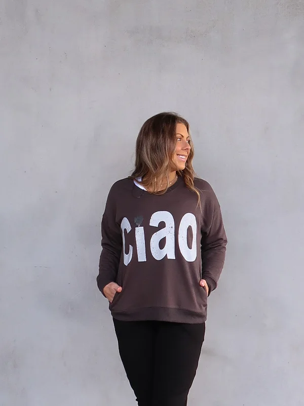 Unleash Your Trend Driven Style Ciao Sweater - Charcoal