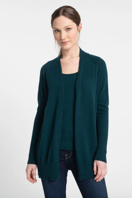 Flash Sale Now Kinross Cashmere Rib Detail Cardigan