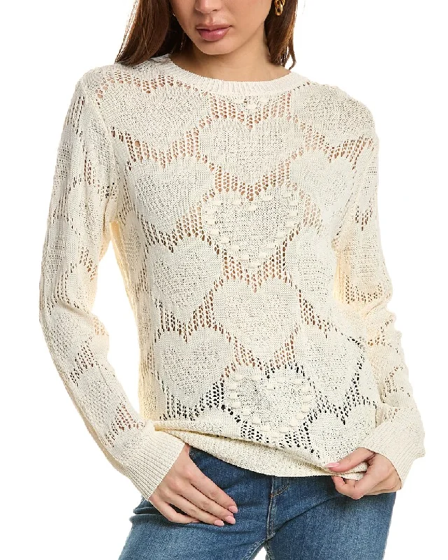 Elegant Ensemble ANNA KAY Heart Sweater