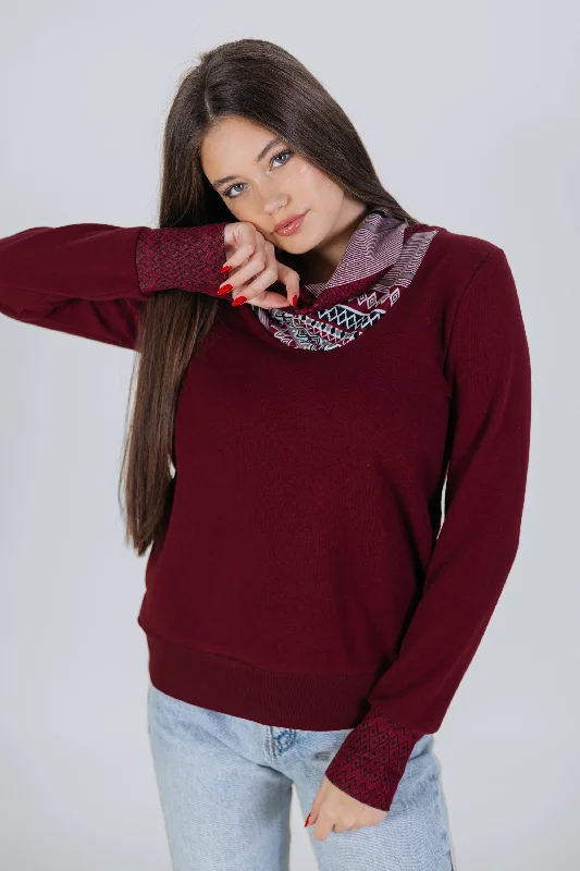 Dive Into Trendy Women's Fashion Sweater Notting Hill Raspberry