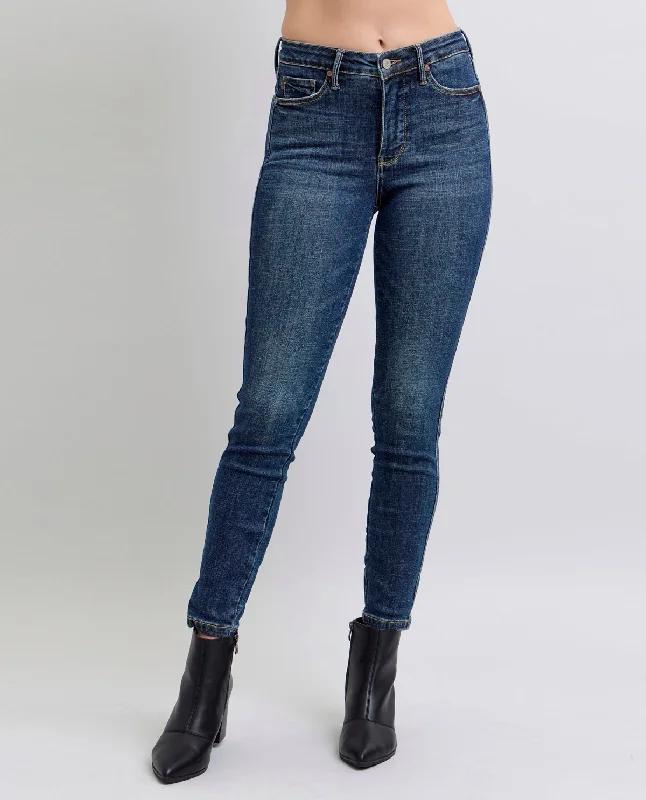 Summer Splash Sale Judy Blue Mid Rise Tummy Control Skinny Jean