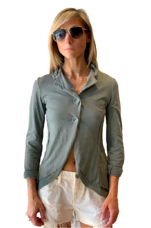 Elegant Styles Nolan Jacket - Ocean Grey