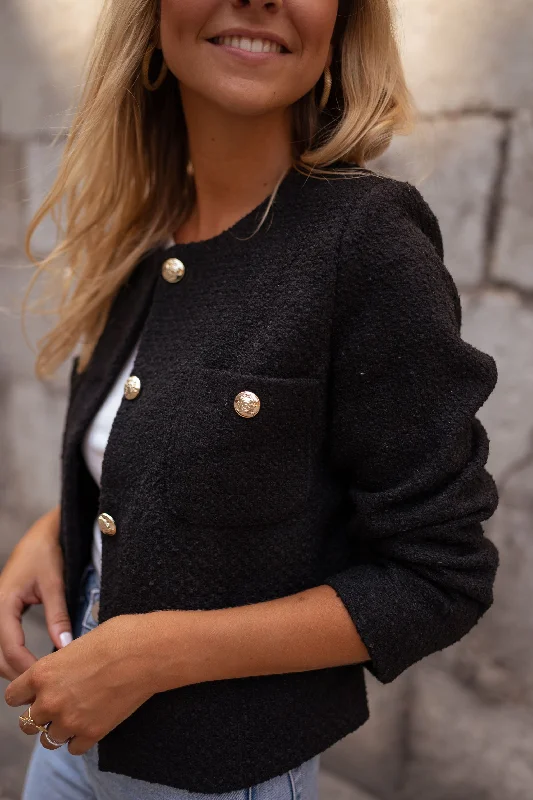 Huge Markdowns Black Leonore Jacket