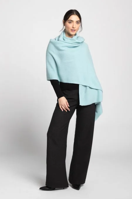 Forward Trendsetter Kinross Cashmere Textured Travel Wrap