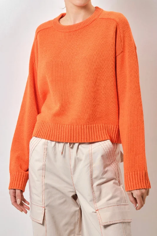 Bid Farewell To The Old Season Seville Orange Knit Jumper