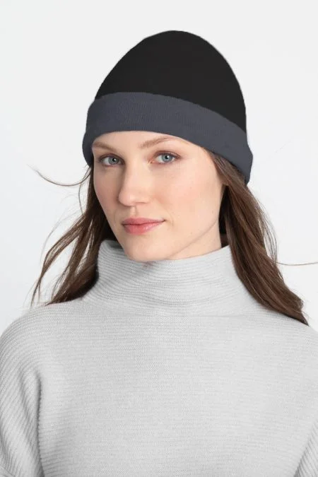 Stylish Savings Kinross Cashmere Colorblock Hat