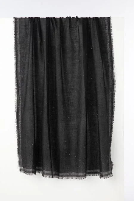 Big Savings Kinross Cashmere Sequin Shawl - Black