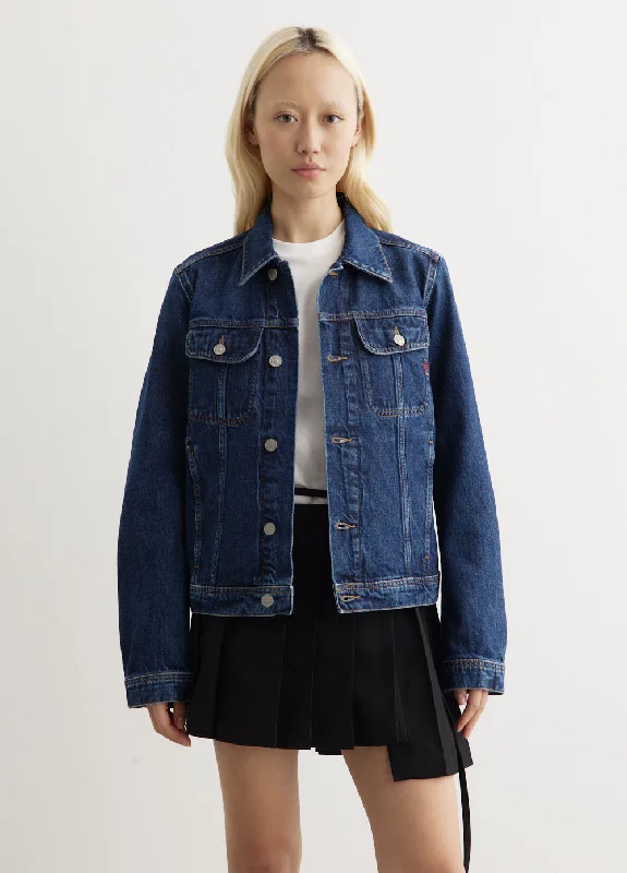 Catch Every Fashion Trend De-Bonny Giacca Fitted Denim Jacket