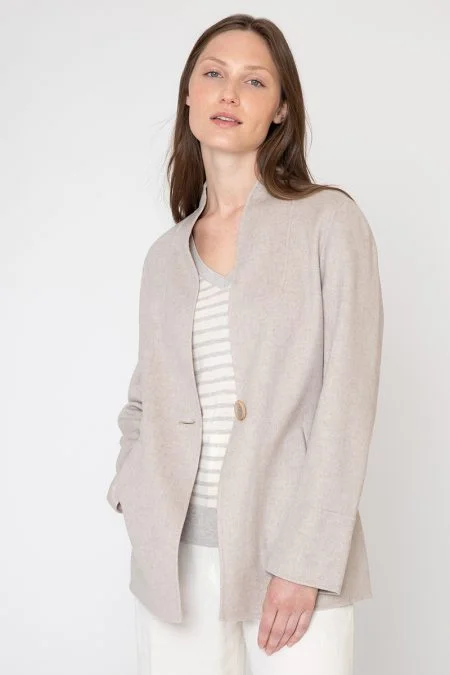 Must-Have Styles Kinross Cashmere LWT Easy One Button Coat