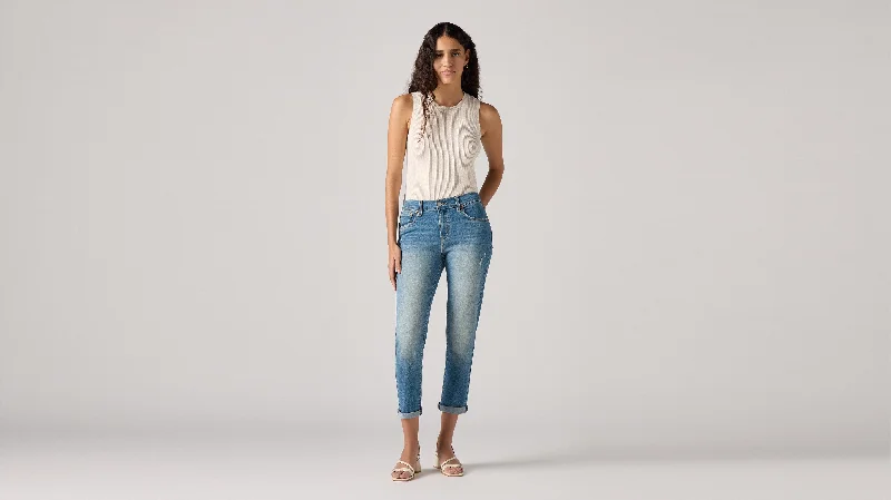 End Of Season Sale Levi's® Women's Mid-Rise Boyfriend Jeans