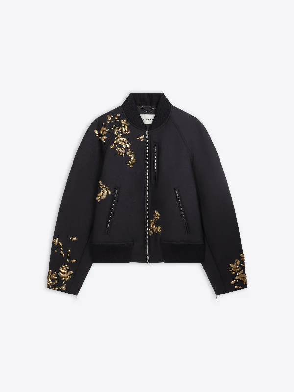 Stylish Savings Embellished bomber